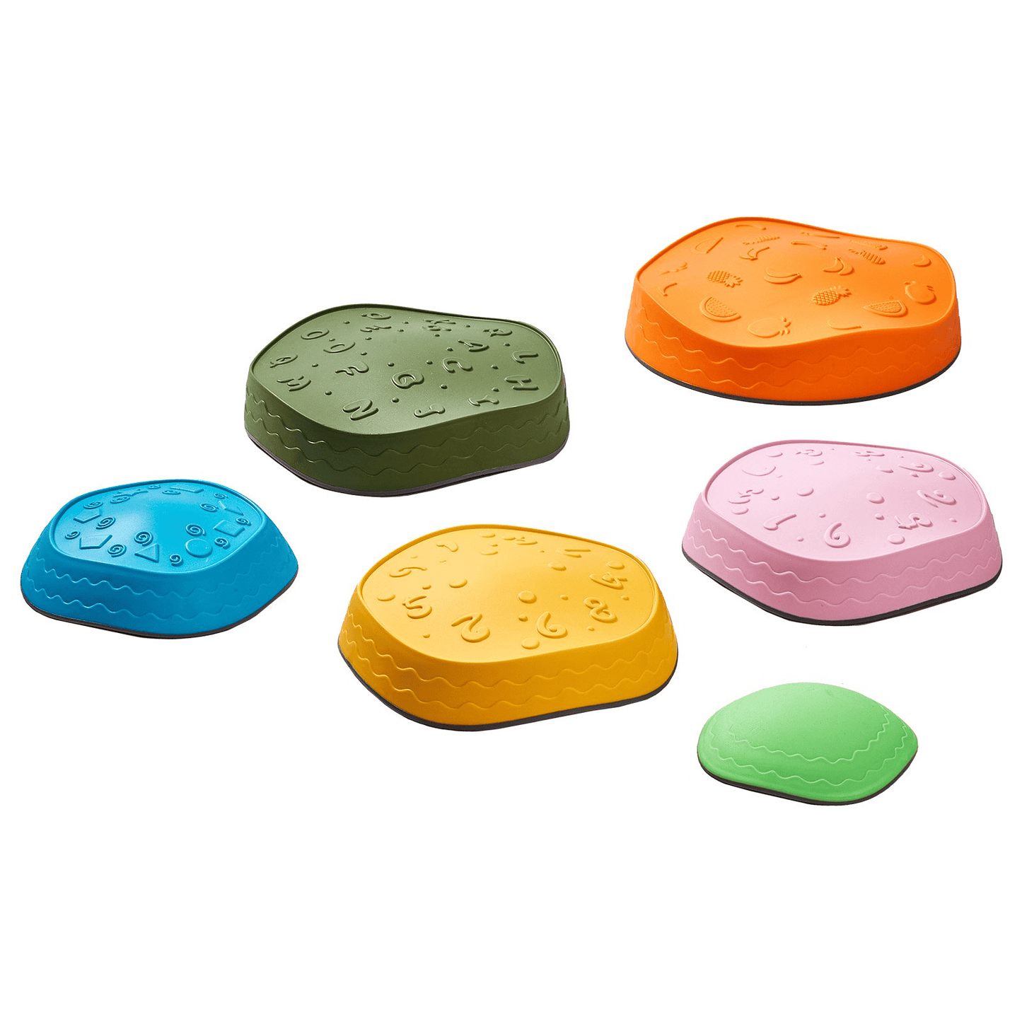 VEVOR Kids Balance Stepping Stones Sensory Obstacle Course 6 PCS Outdoor Indoor - The Little Big Store