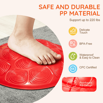 VEVOR Kids Balance Stepping Stones Sensory Obstacle Course 6 PCS Outdoor Indoor - The Little Big Store