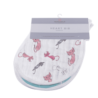 Dandelions Bamboo Heart Bib 2PK - The Little Big Store