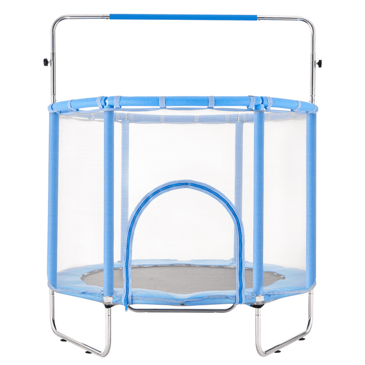 55" Trampoline for Kids Mini Toddler Trampoline with Net Indoor Outdoor - The Little Big Store