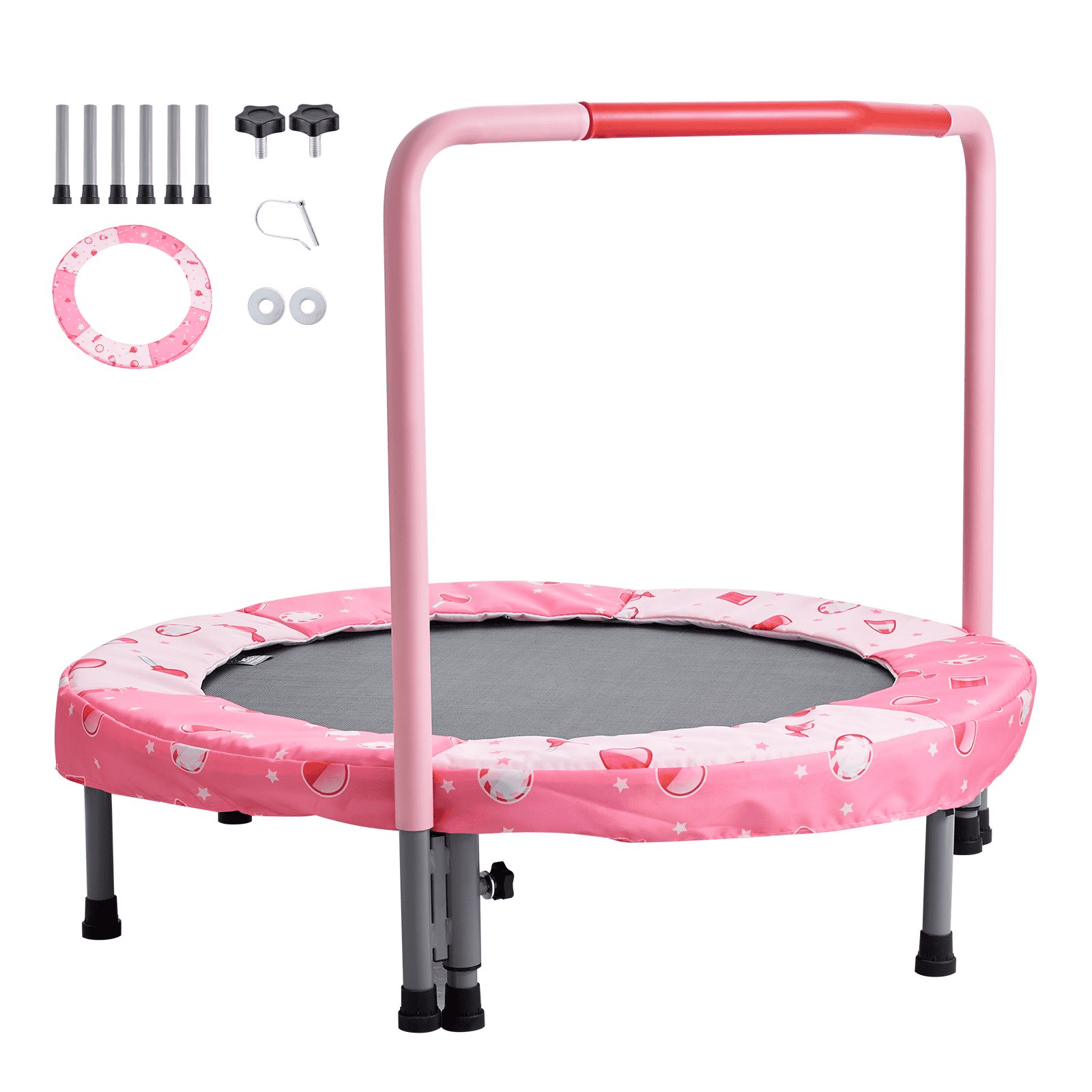 36" Trampoline for Kids Foldable Mini Toddler Trampoline Indoor Outdoor - The Little Big Store