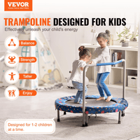 36" Trampoline for Kids Foldable Mini Toddler Trampoline Indoor Outdoor - The Little Big Store