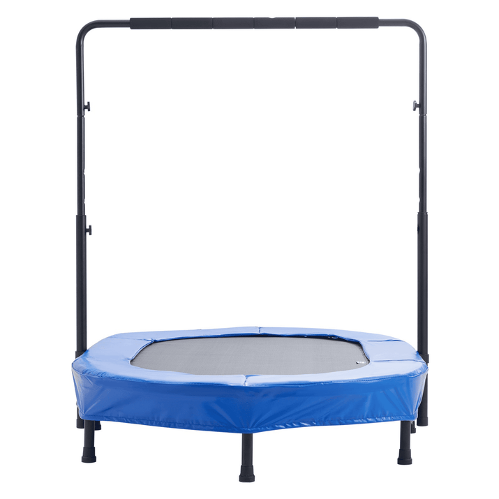 56" Trampoline for Kids Foldable Mini Toddler Trampoline Indoor Outdoor - The Little Big Store