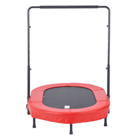 56" Trampoline for Kids Foldable Mini Toddler Trampoline Indoor Outdoor - The Little Big Store