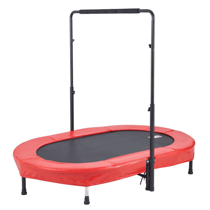 56" Trampoline for Kids Foldable Mini Toddler Trampoline Indoor Outdoor - The Little Big Store