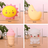 Multivariant Cloud Ice Cream Moon Decorative Lights for Children - The Little Big Store