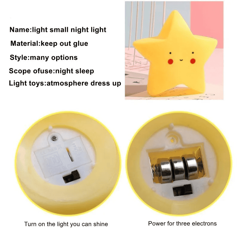 Multivariant Cloud Ice Cream Moon Decorative Lights for Children - The Little Big Store