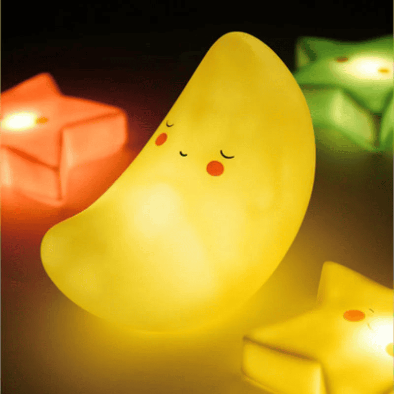 Multivariant Cloud Ice Cream Moon Decorative Lights for Children - The Little Big Store
