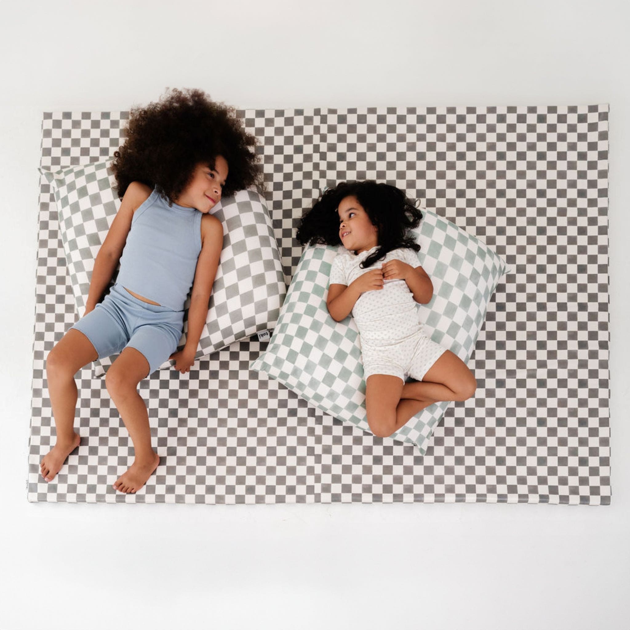 Checker Pepper Vegan Leather Mat - The Little Big Store