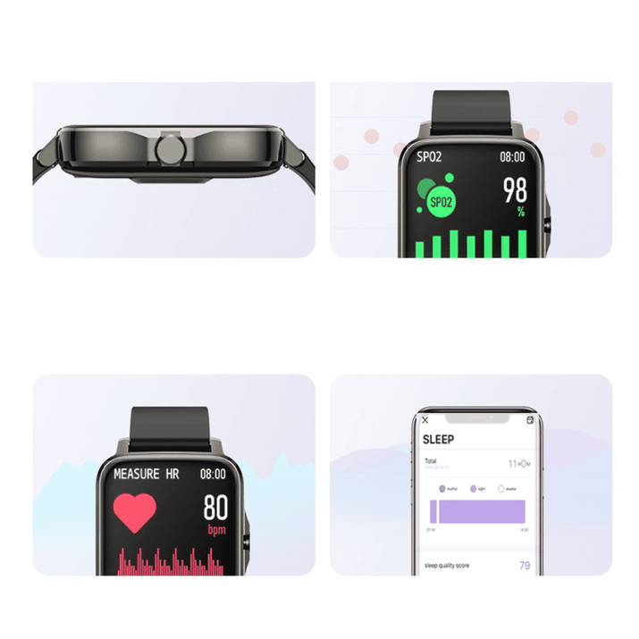 Lifestyle Smart Watch Heart Health Monitor And More - The Little Big Store