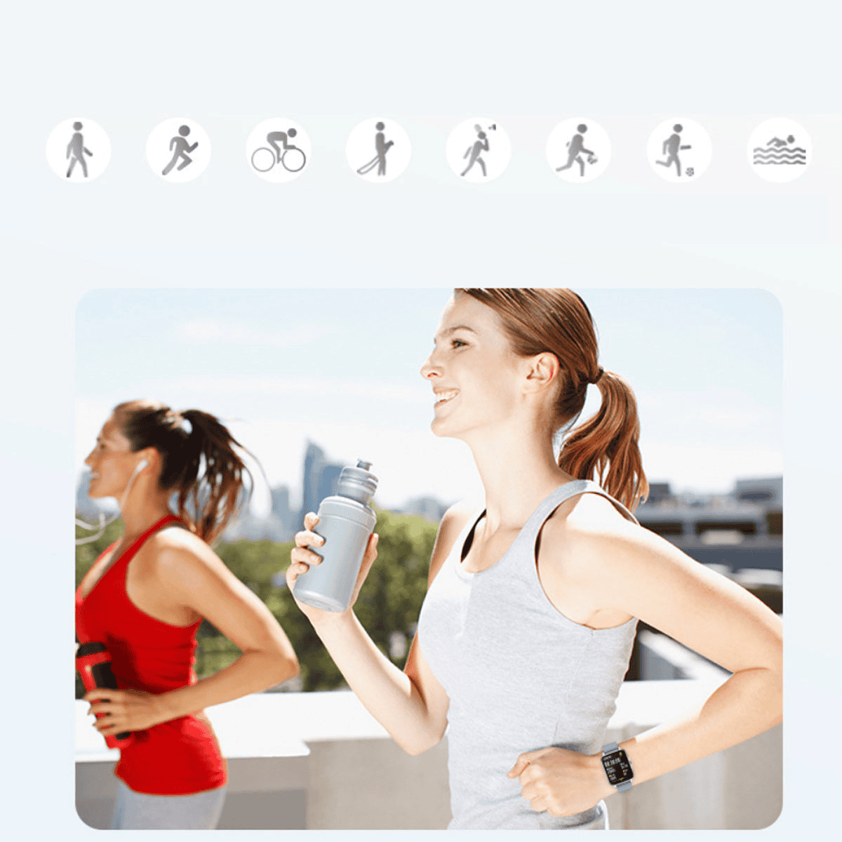 Lifestyle Smart Watch Heart Health Monitor And More - The Little Big Store