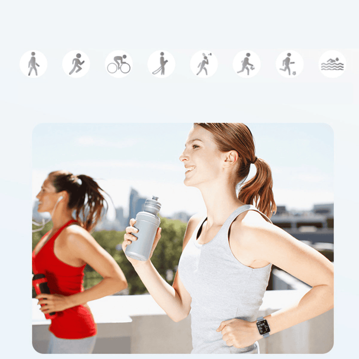 Lifestyle Smart Watch Heart Health Monitor And More - The Little Big Store