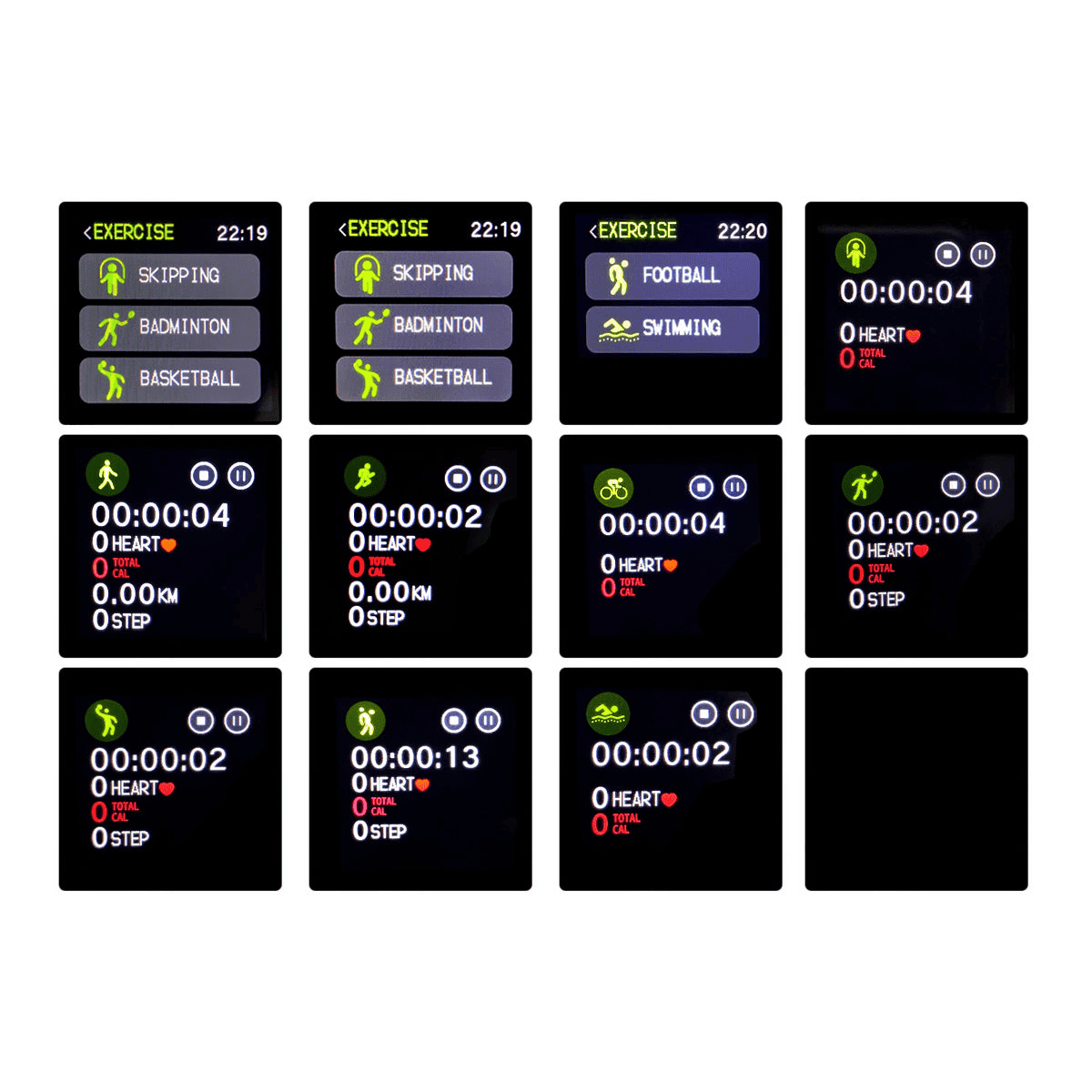 Lifestyle Smart Watch Heart Health Monitor And More - The Little Big Store