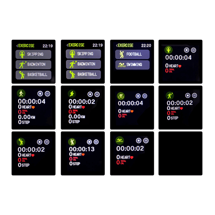 Lifestyle Smart Watch Heart Health Monitor And More - The Little Big Store