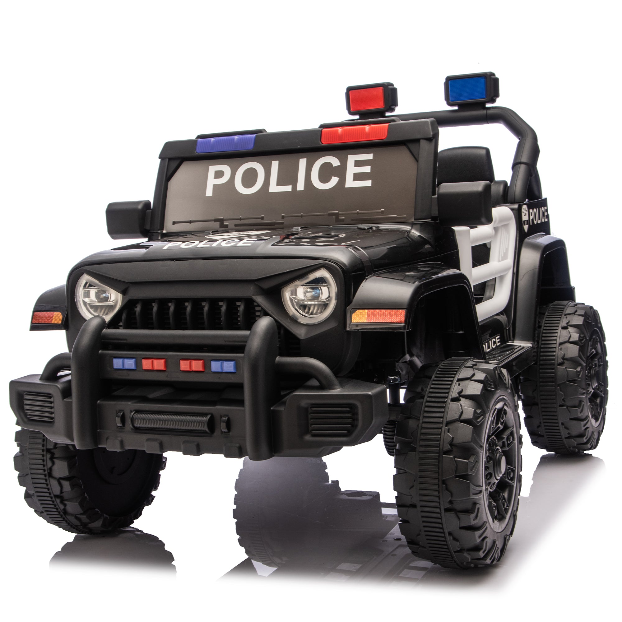 12V Kids Electric Police Car with Parent Remote Control