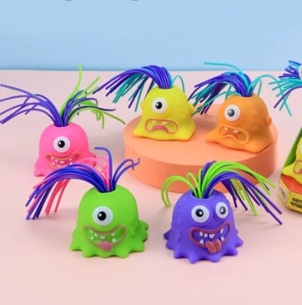 Kids Funny Hair-Pulling Screaming Monster Toy - The Little Big Store