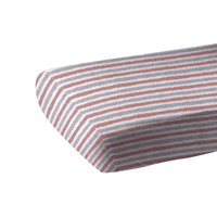 Western Stripe Cotton Muslin Crib Sheet - The Little Big Store