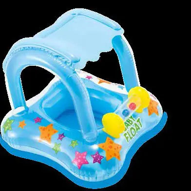 🏎️ FloatRacer™ Canopy Cruiser – Inflatable Car Swim Float for Kids 🚗💦☀️