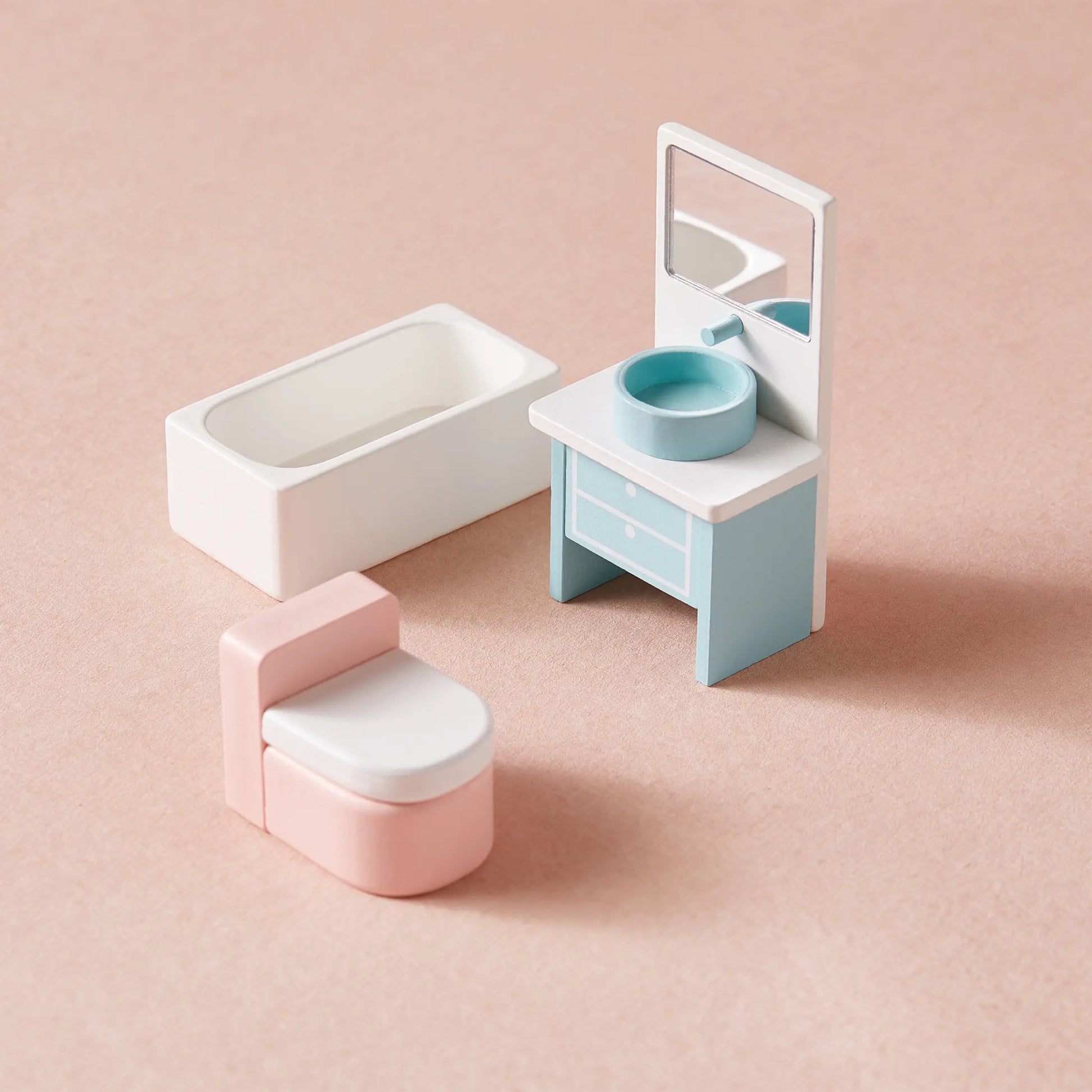 Tiny Land® Love Dollhouse with 30 Furniture - The Little Big Store