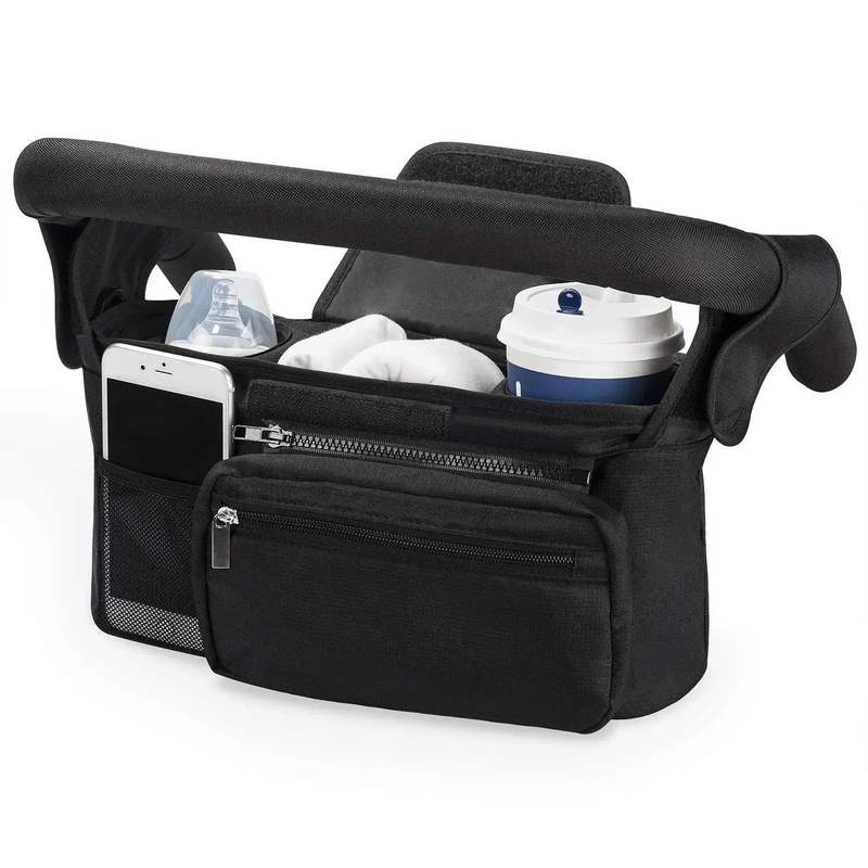 Stroller Hanging Diaper Bag Organizer – Baby Essentials Storage Caddy for On-the-Go Parents