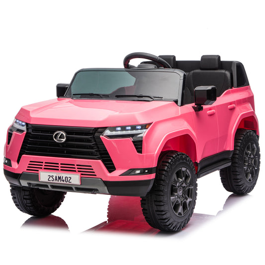 Lexus GX550 24V 2-Seater Kids Ride-On Car - Pink