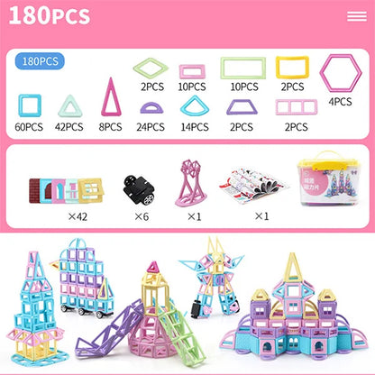 Big Size Magnetic Designer Construction Set Model - The Little Big Store