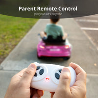 Electric Ride on Car for Kids, Licensed Audi 6V Ride on Toy for Toddlers Age 2-5 with Remote, Bluetooth - Pink