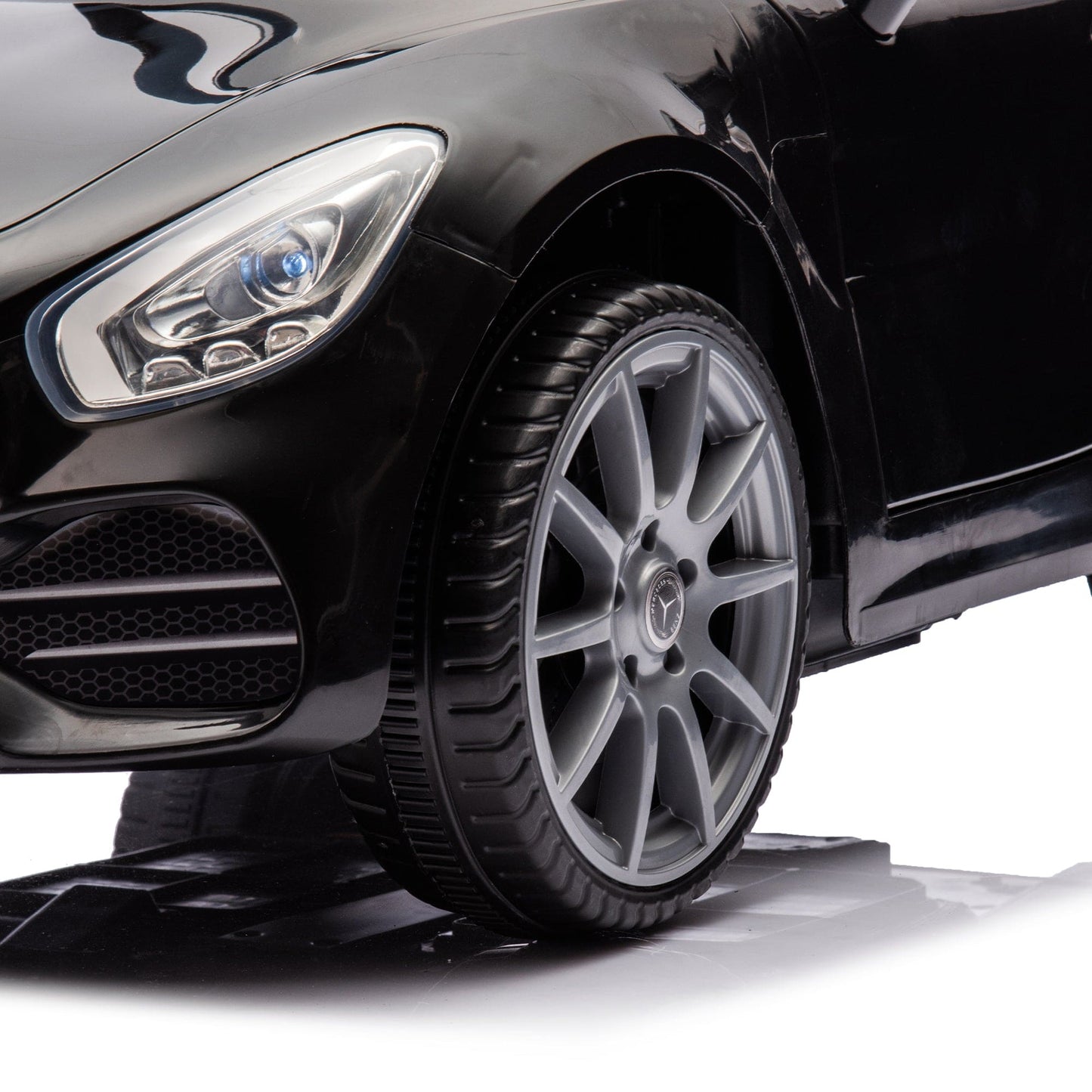 Licensed Mercedes-Benz CLS 350,12V Kids Ride On Toy Car w/Parents Control,2wd,Four-wheel suspension,Music,Bluetooth,LED Light,USB,Power display,Volume adjustment,Speeds 1.24-3.11MPH for Kids Aged 2-4. - The Little Big Store