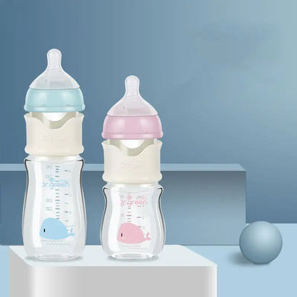 PureSip™ Glass Baby Bottle – Safe, Durable & BPA-Free Feeding