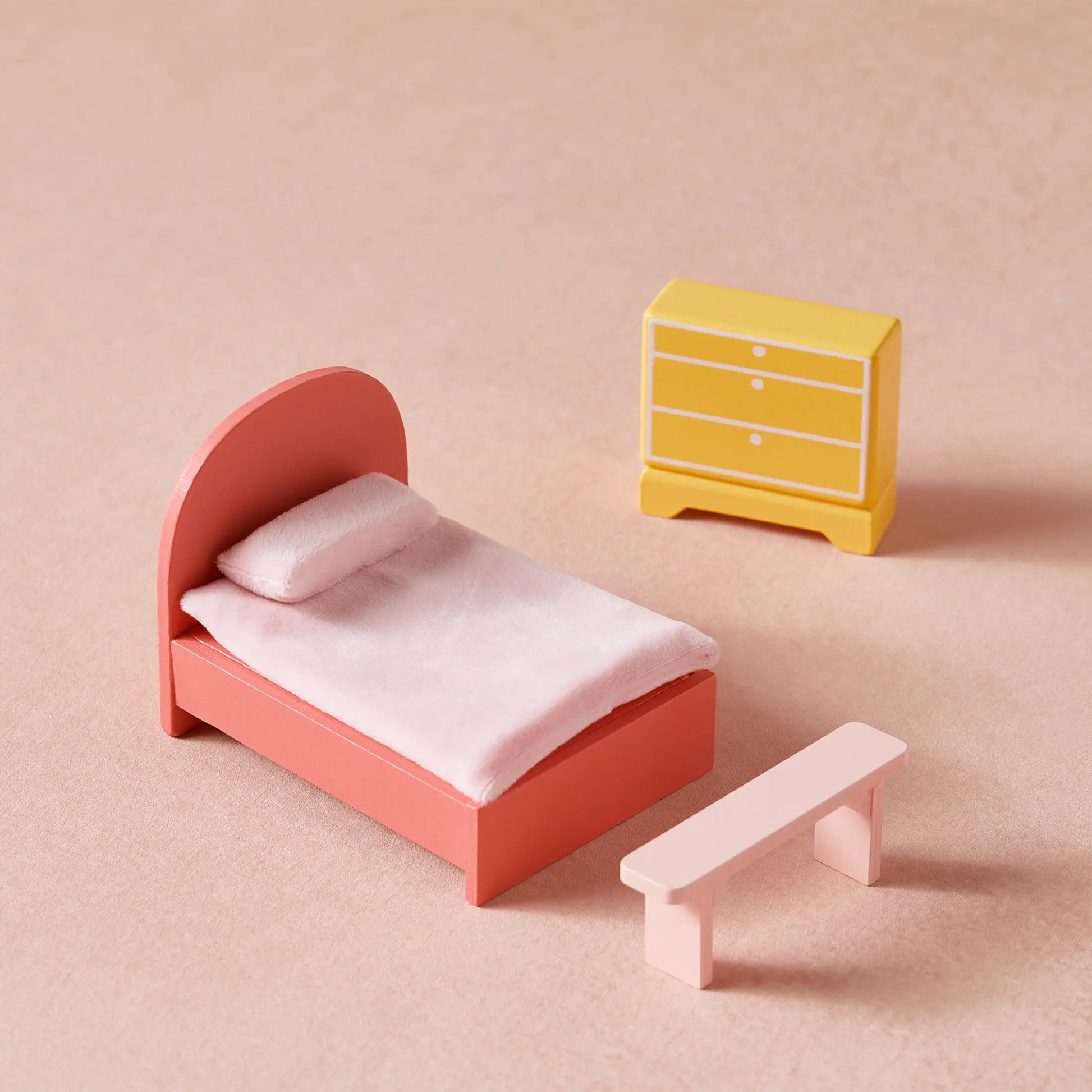 Tiny Land® Love Dollhouse with 30 Furniture - The Little Big Store