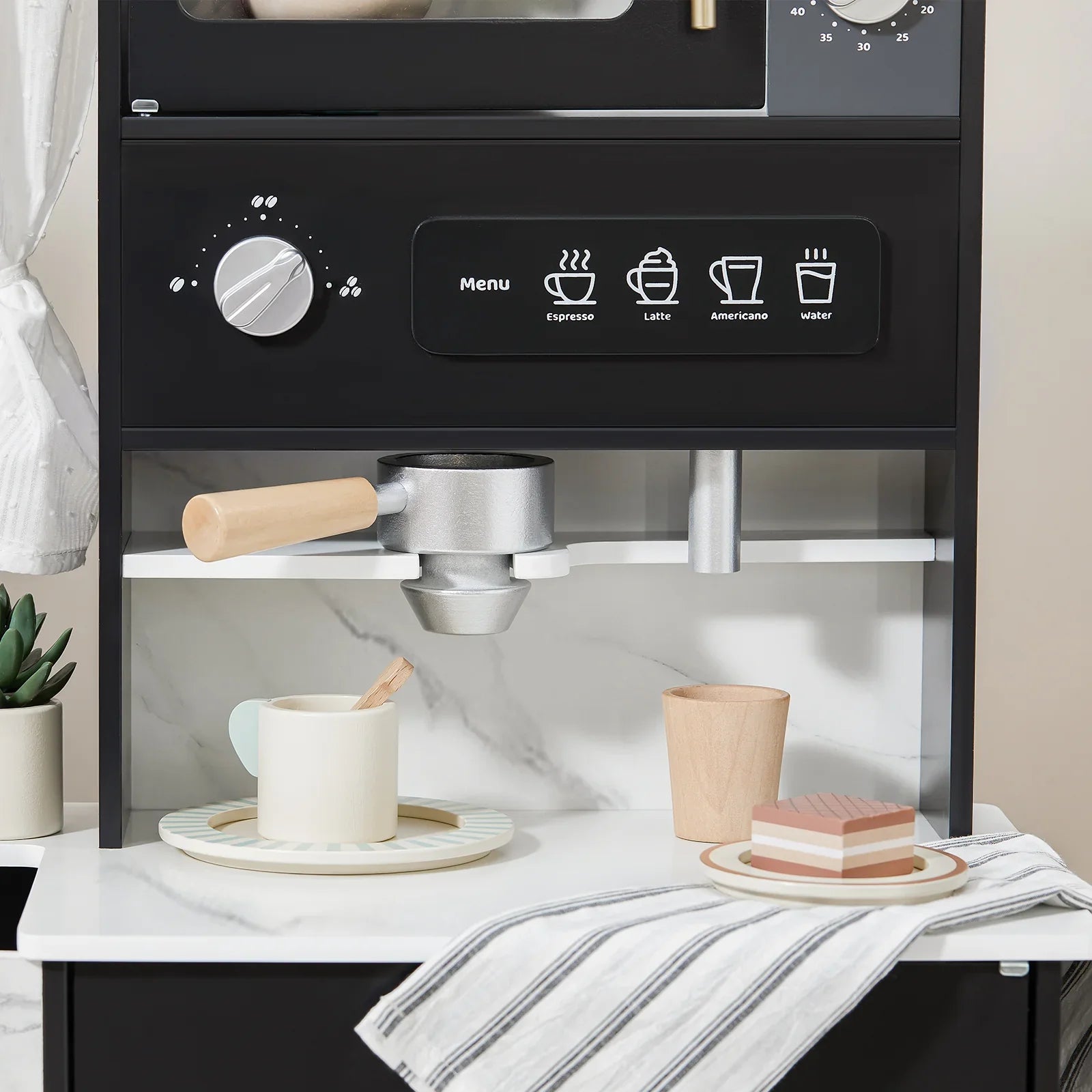 Tiny Land® Iconic Kitchen - Black - The Little Big Store
