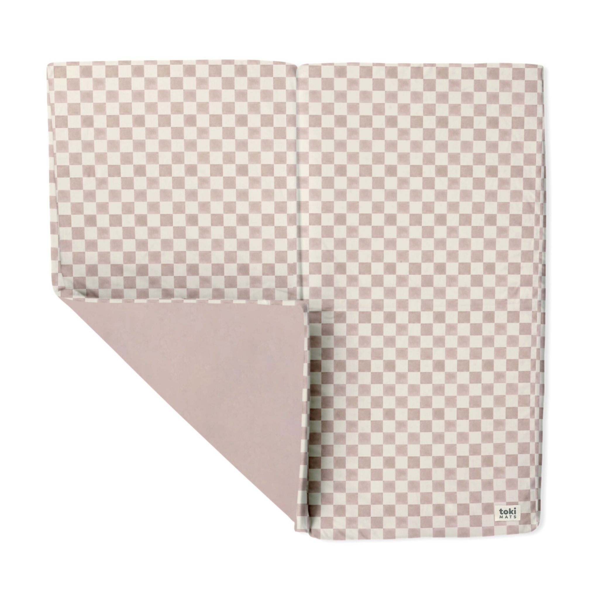 Checker Gumdrop Organic Cotton Mat - The Little Big Store