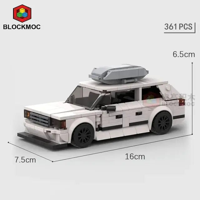 Brick Cars Mercedes Benz GTR C63, One G63 Maisha, Sharp E190 EVO, Sports Racing Car SUV Blocks Speed Master Racer Garage toy - The Little Big Store