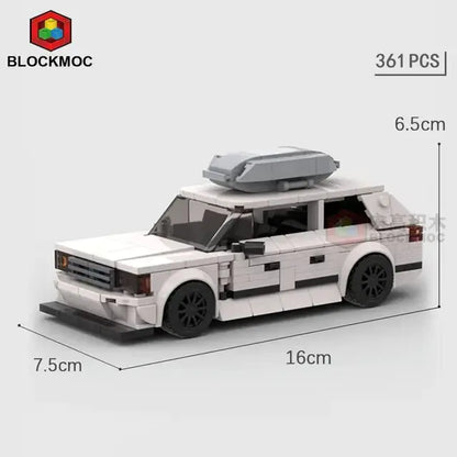 Brick Cars Mercedes Benz GTR C63, One G63 Maisha, Sharp E190 EVO, Sports Racing Car SUV Blocks Speed Master Racer Garage toy - The Little Big Store