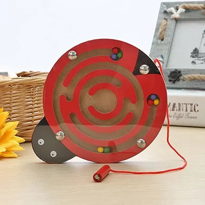 Baby Toy Wooden Roller Coaster - The Little Big Store