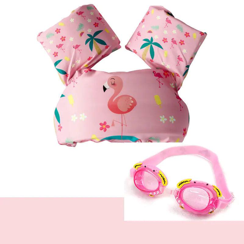Children's Swim Arm Floats and Vest for Learning to Swim