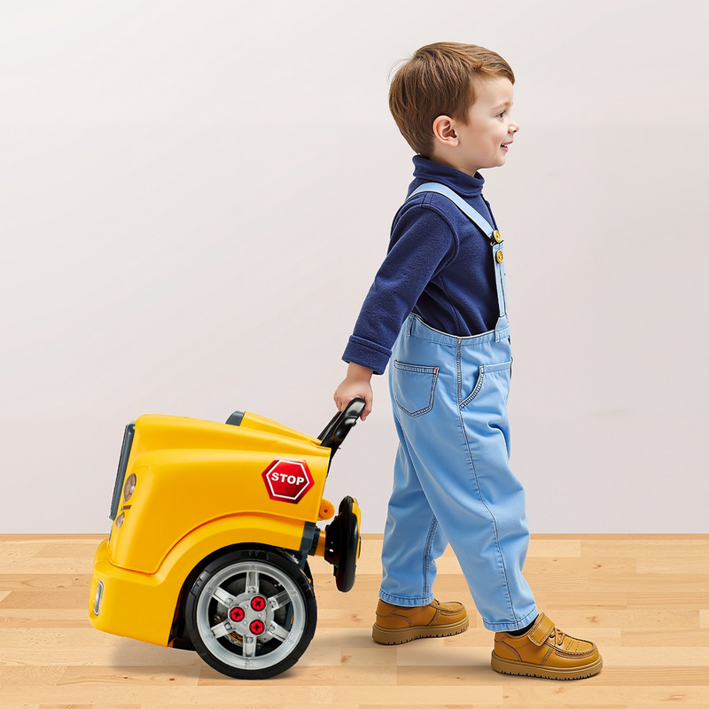 60-Piece Kids Mechanic Workshop – Interactive Car Engine Repair Toy with Lights, Sounds & Steering Wheel for Ages 3+