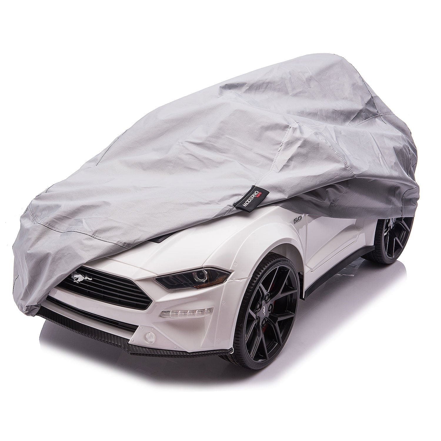 Ford Mustang GT Custom Edition 24V Kids Ride-On Car with R/C Parental Remote | Black - The Little Big Store