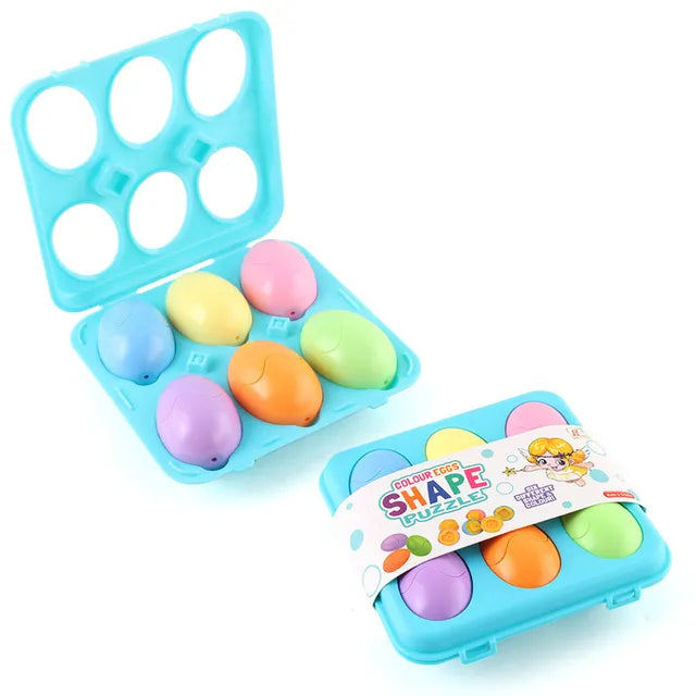 Matching Montessori Sensory Educational Eggs - The Little Big Store