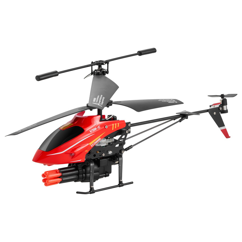 SkyStrike™ RC Battle Helicopter – Flying Action Copter with Shooting Mode