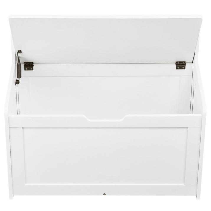 VEVOR Kids Toy Storage Bench Wooden Toy Box Chest 32.68 x 17.91 x 24.02" White - The Little Big Store