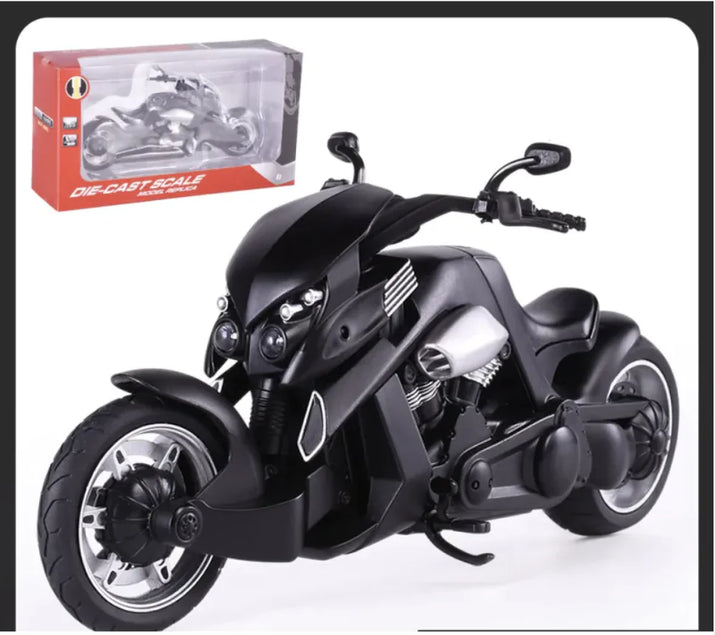 Alloy Sports Motorcycle Toy – Kids' Simulation Model - The Little Big Store