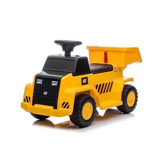 🚜 CAT PowerHaul™ 6V Ride-On Dump Truck – Real Construction Fun for Kids!