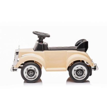 ⭐ MiniBenz™ 300S Classic – 6V Vintage Ride-On Car for Kids (1 Seater)