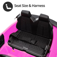 Electric Ride on Car for Kids, Licensed Audi 6V Ride on Toy for Toddlers Age 2-5 with Remote, Bluetooth - Pink