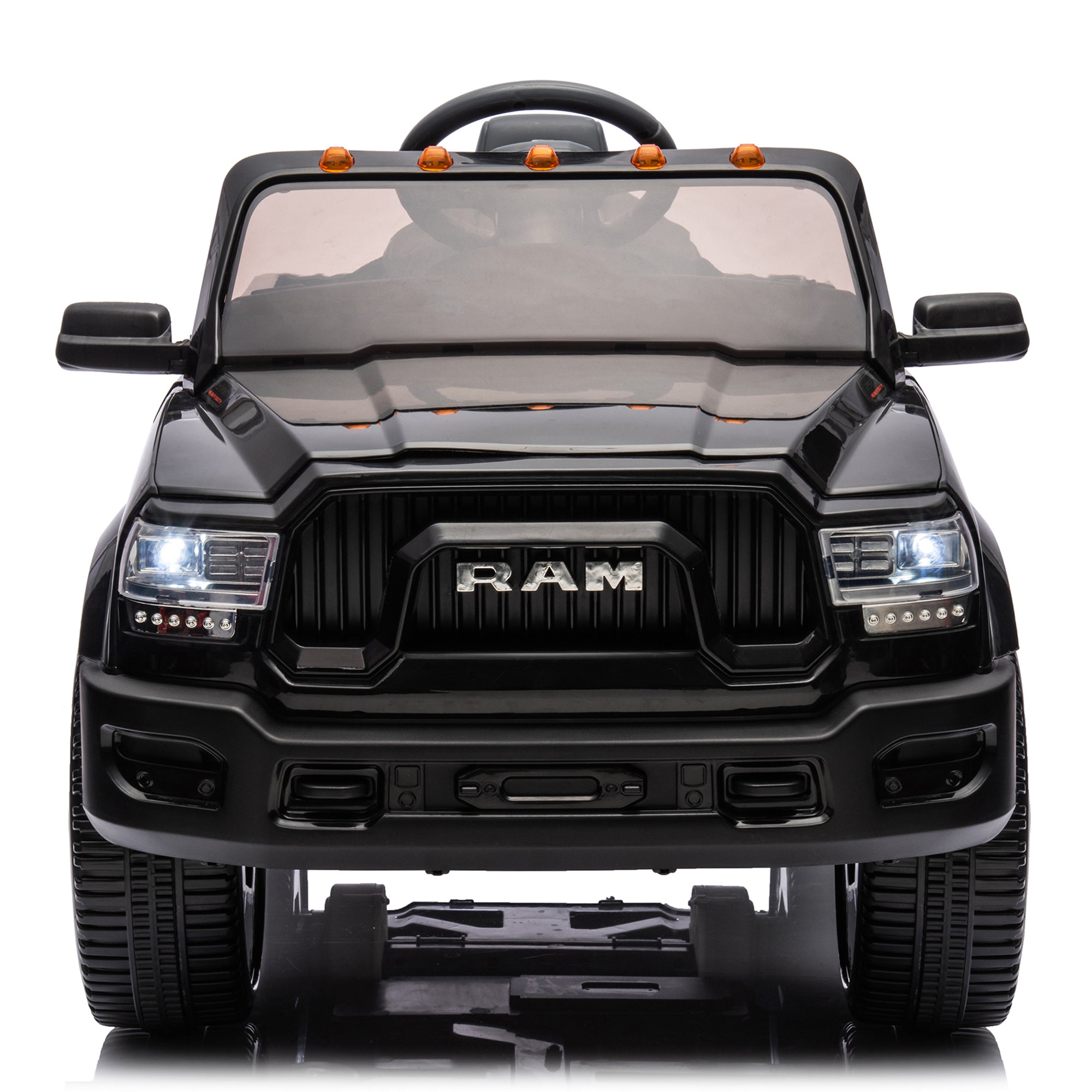 RAM PowerHauler™ 12V Licensed Ride-On Pickup Truck – Electric Kids Truck with Remote Control, Bluetooth & All-Terrain Tires