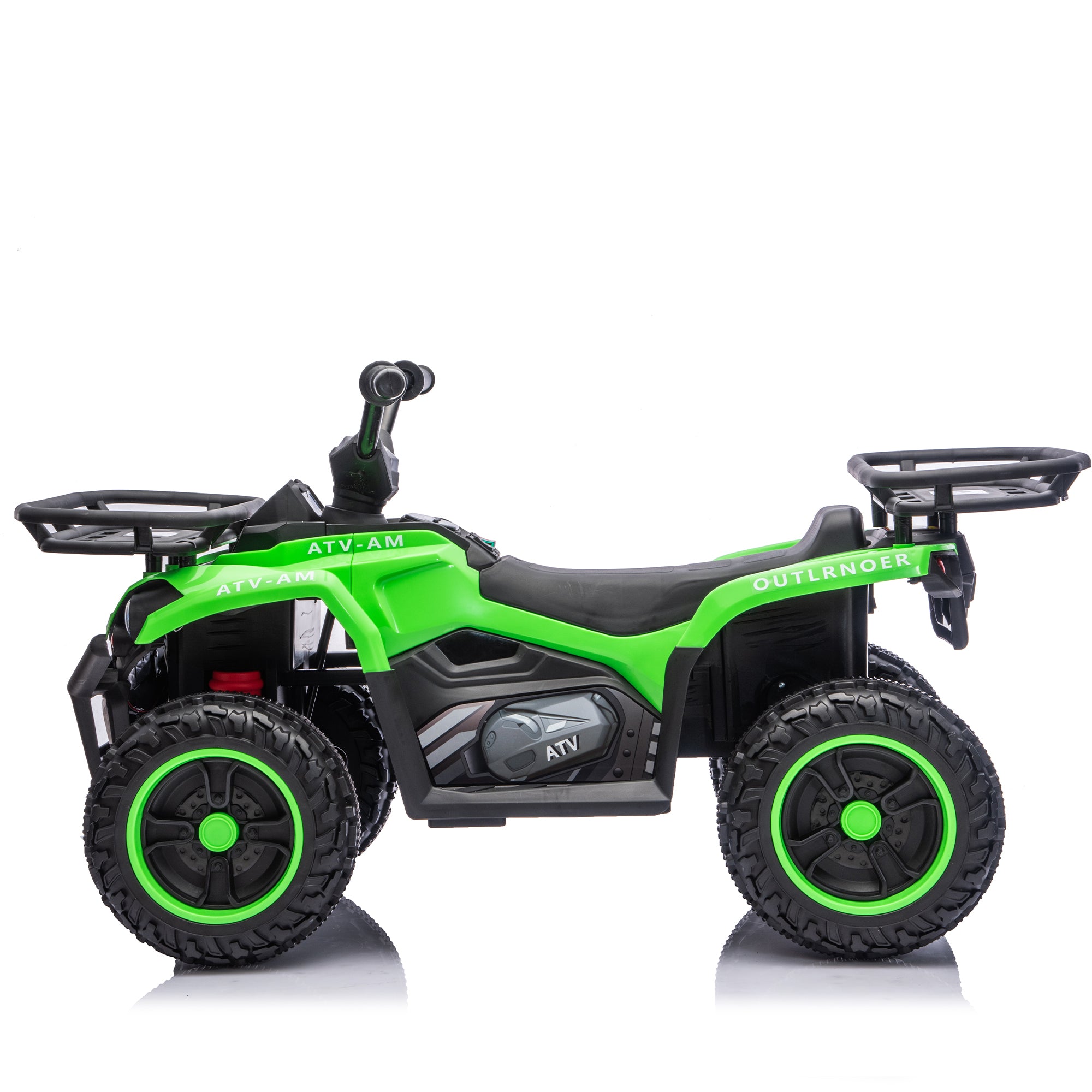 24V Kids Ride-On ATV – Dual 80W Motors, Bluetooth, LED Lights & Storage (Ages 3–5)