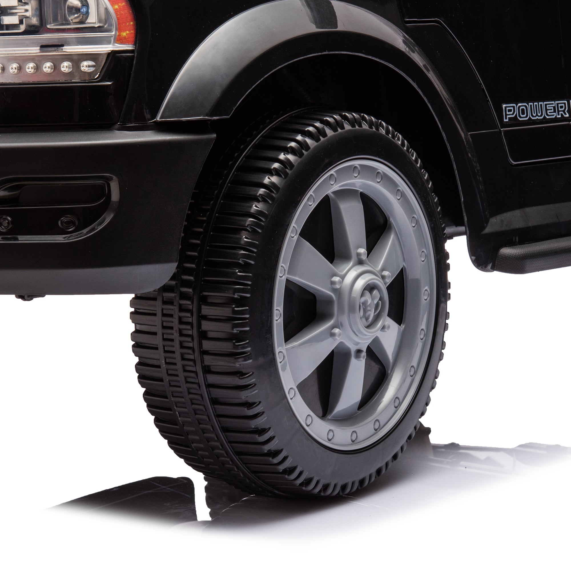 RAM PowerHauler™ 12V Licensed Ride-On Pickup Truck – Electric Kids Truck with Remote Control, Bluetooth & All-Terrain Tires