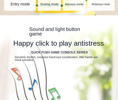 Memory Pop Push Game - The Little Big Store