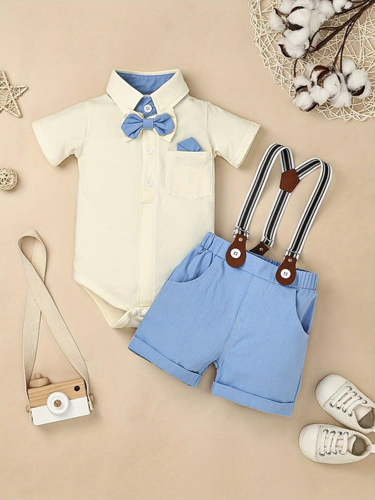 Tiny Tuxedo Tots: Preppy Gentlemen's Ensemble